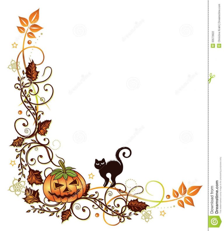 Halloween Border Clipart Free Large Images Halloween In 2019 Free