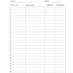 003 Template Ideas Free Signup Sheet Excellent Printable Potluck   Free Printable Sign In And Out Sheets