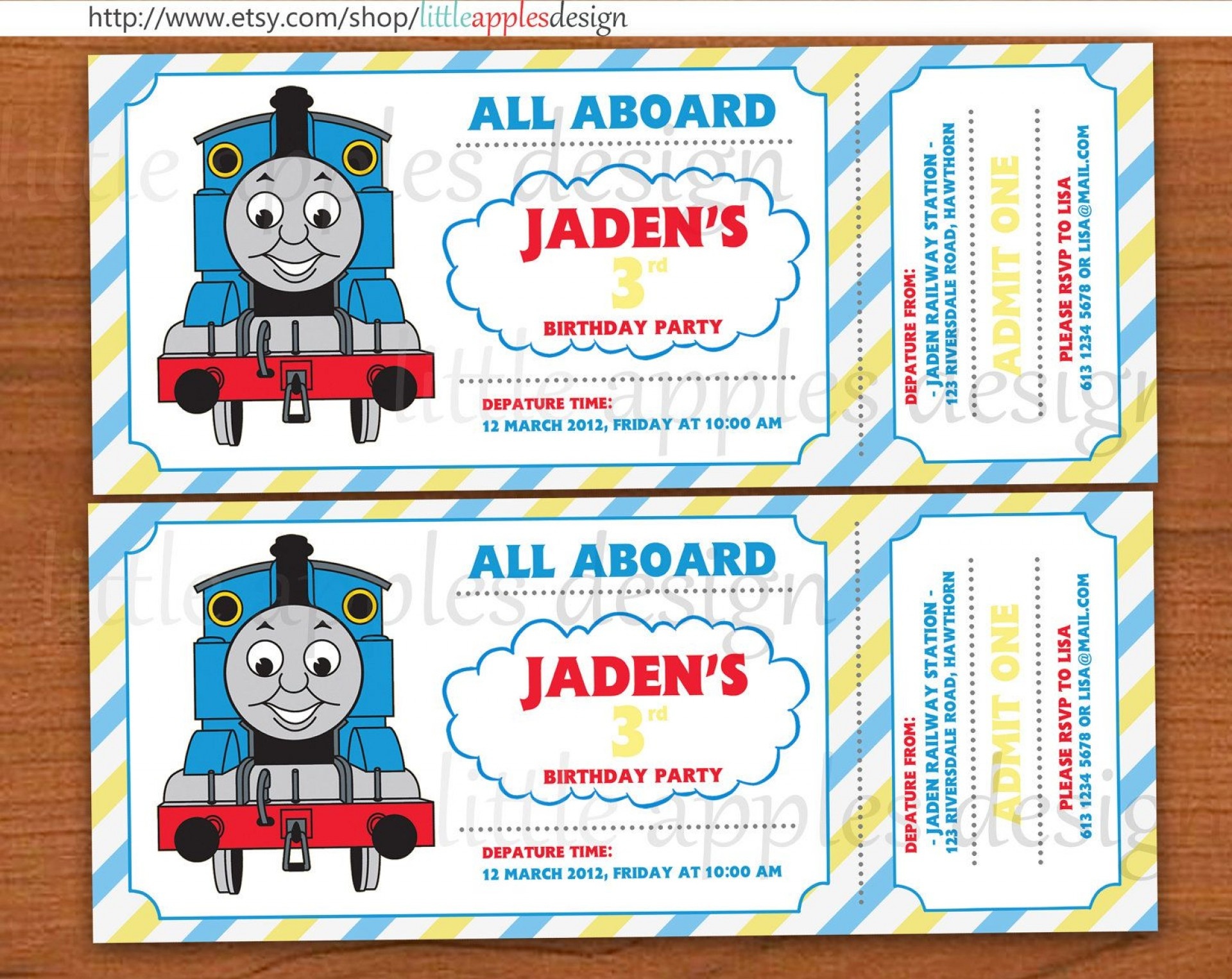 005 Thomas The Train Invitation Template Excellent Ideas Free Tank - Thomas Invitations Printable Free