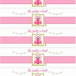 006 Free Water Bottle Label Template Ideas Design Your Own Labels   Free Printable Baby Shower Label Templates
