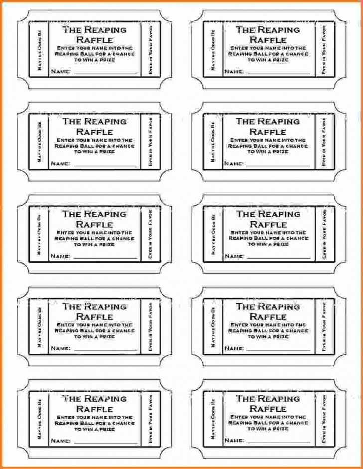 Free Printable Prom Ticket Template