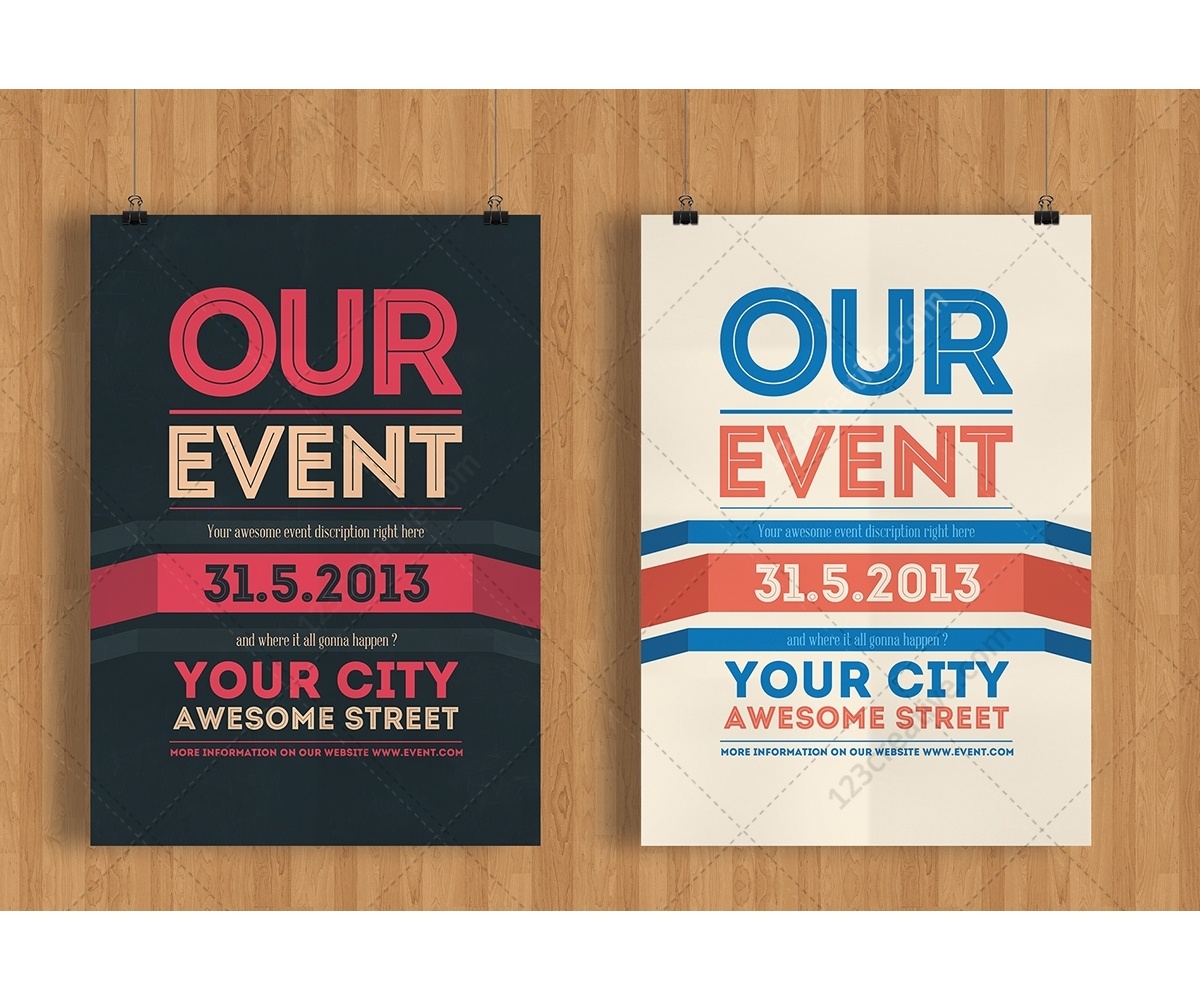 Event Flyer Templates Free Printable