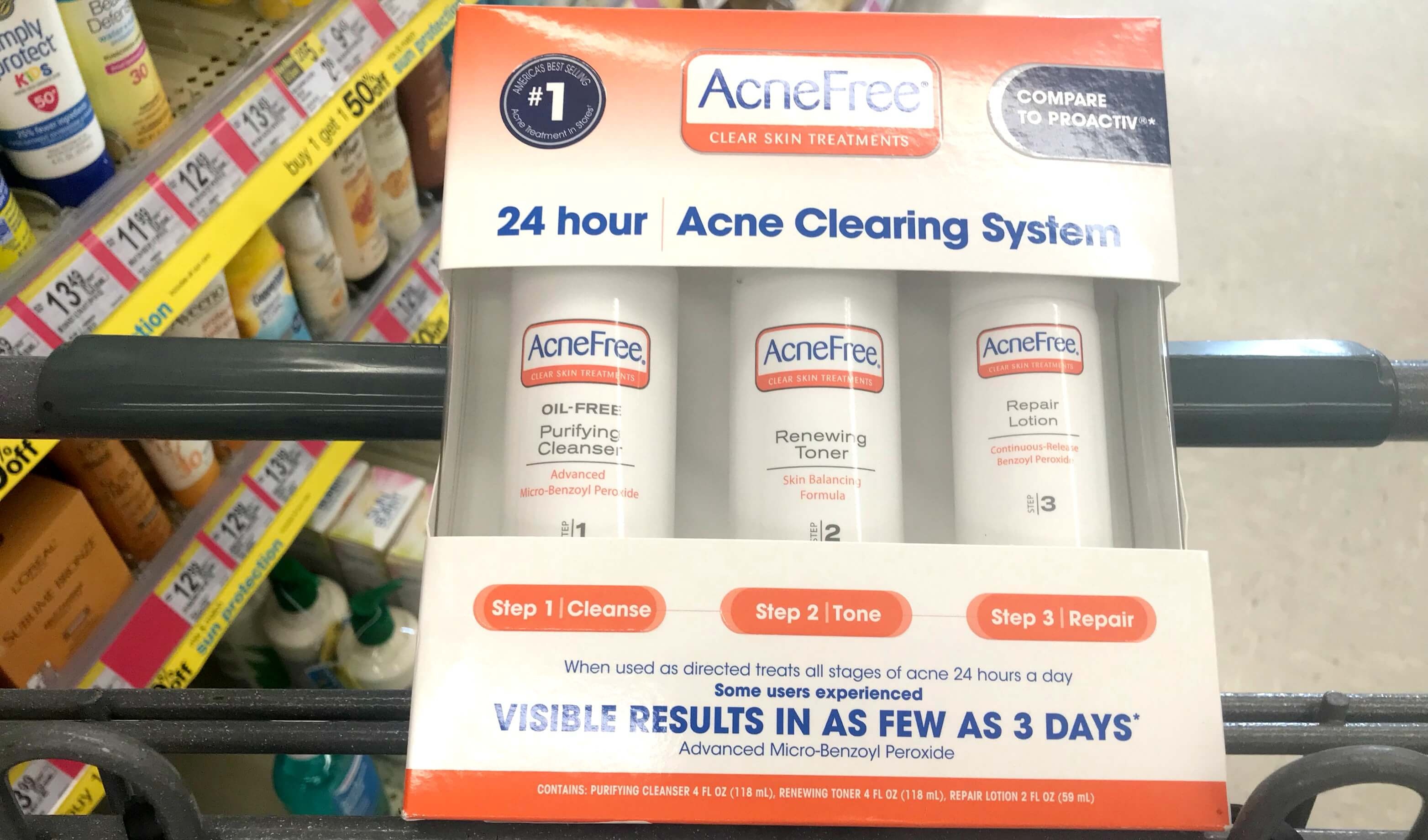 $10 In New Acnefree Skin Care Coupons + Great Deals At Target - Acne Free Coupons Printable