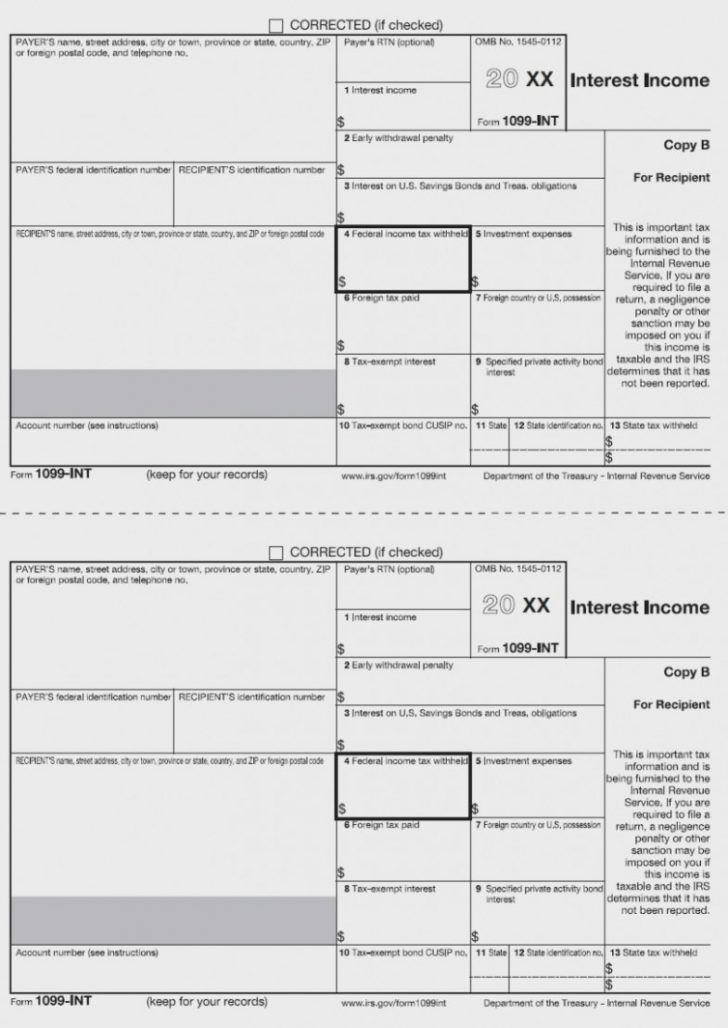 Free Printable 1099 Misc Forms