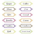 11 Free Printable Label Design Template Images   Printable Round   Free Printable Labels