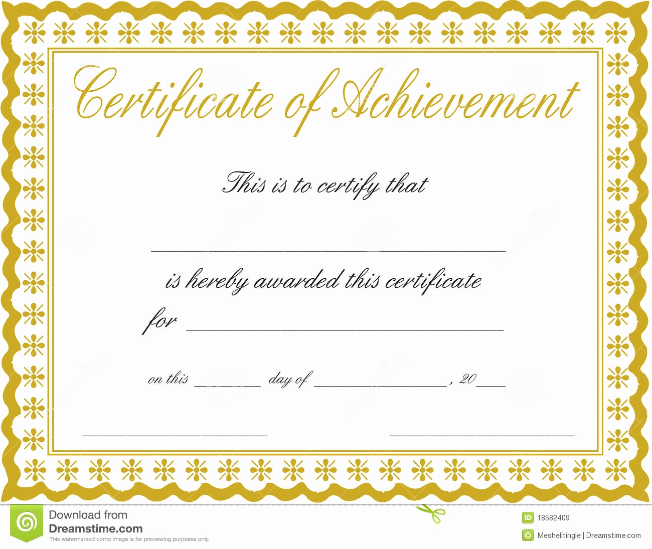 Free Customizable Printable Certificates Of Achievement | Free Printable