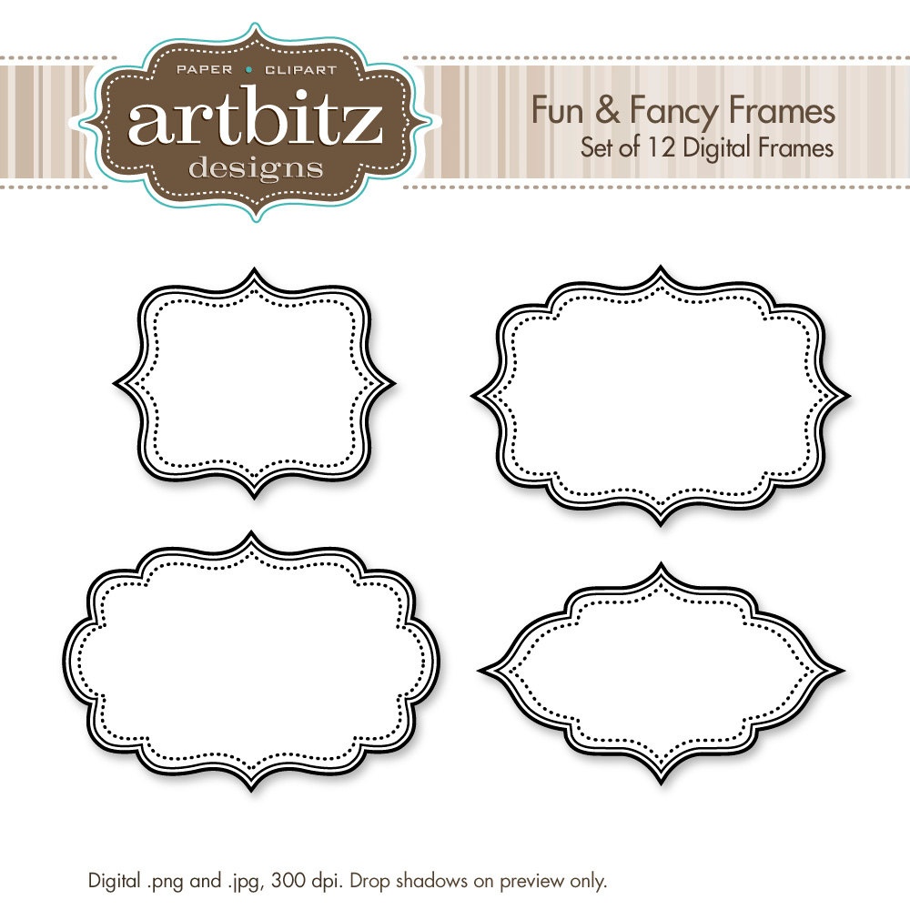 12 Fancy Label Templates Images - Fancy Label Templates Free, Fancy - Fancy Labels Printable Free