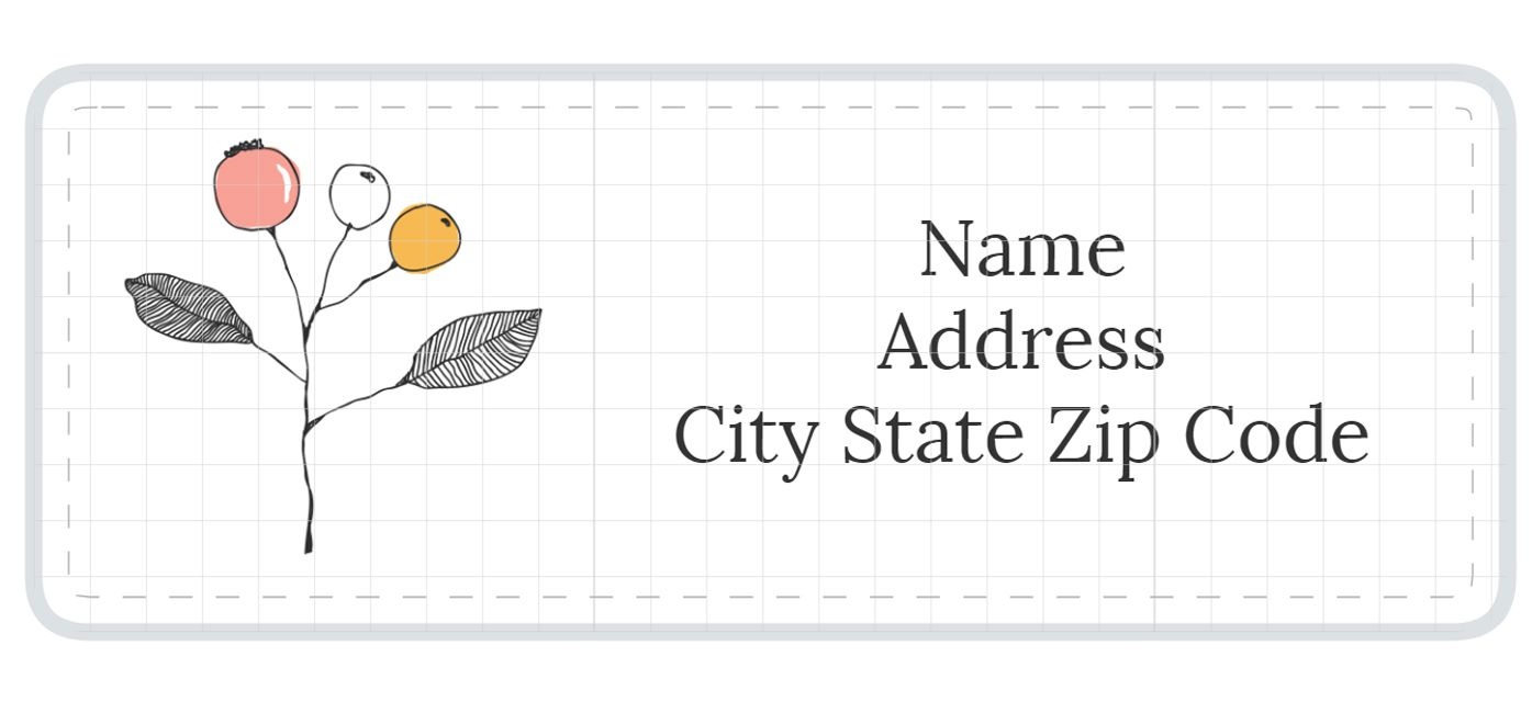 1,789 Address Label Templates - Free Printable Shipping Labels