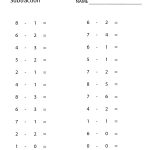 1St Grade Math Worksheets | 1St Grade Math | First Grade Math   Free Printable Addition Worksheets For 1St Grade