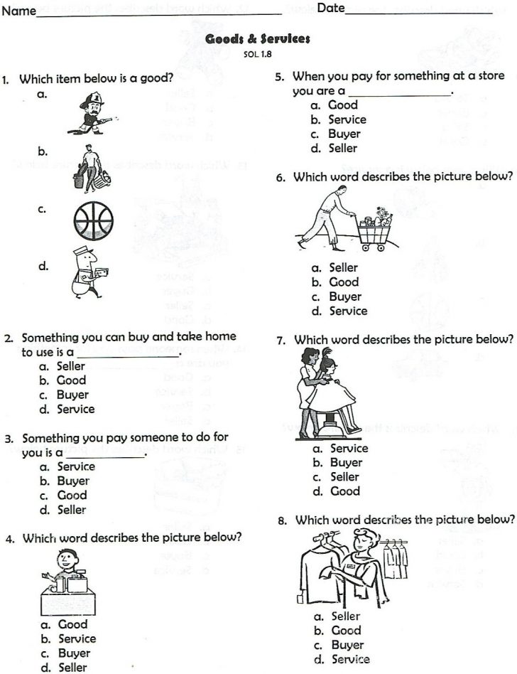 Social Studies Worksheets First Grade Free Printable