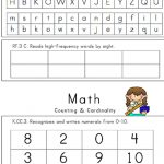 24 Page, Illustrated Kindergarten Assessment | Assessments   Free Printable Informal Math Assessments
