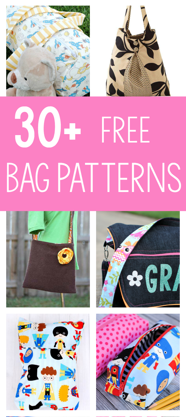 25 Bag Sewing Patterns - Handbag Patterns Free Printable - Free Printable