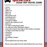 25+ Free Road Trip Printables For A Truly Fun Family Car Trip In   Free Printable Car Ride Games