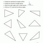 2D Shapes Worksheets   Free Printable Geometry Worksheets For Middle School