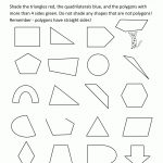 2D Shapes Worksheets   Free Printable Geometry Worksheets For Middle School