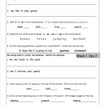 2Nd Grade Daily Language Review Worksheets   Daily Language Review Grade 5 Free Printable
