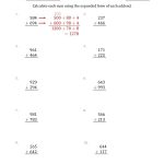 3 Digit Expanded Form Addition (A)   Free Printable Expanded Notation Worksheets