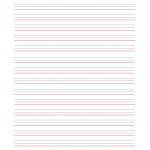 32 Printable Lined Paper Templates ᐅ Template Lab   Free Printable Notebook Paper