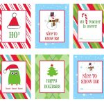 39 Sets Of Free Printable Christmas Gift Tags   Christmas Labels Free Printable Templates