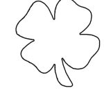 4+Clover+Leaf+Template+Shamrock+Pattern | St. Patricks | Shamrock   Four Leaf Clover Template Printable Free