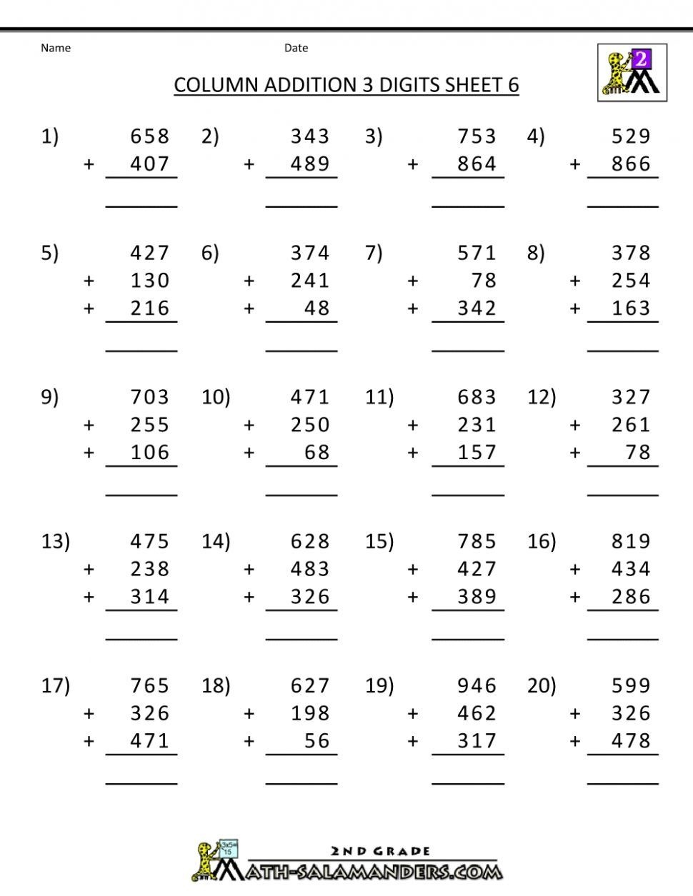 4Th Grade Math Worksheets And Answers 4Th Grade Math Worksheets - Free Printable Math Worksheets For 4Th Grade