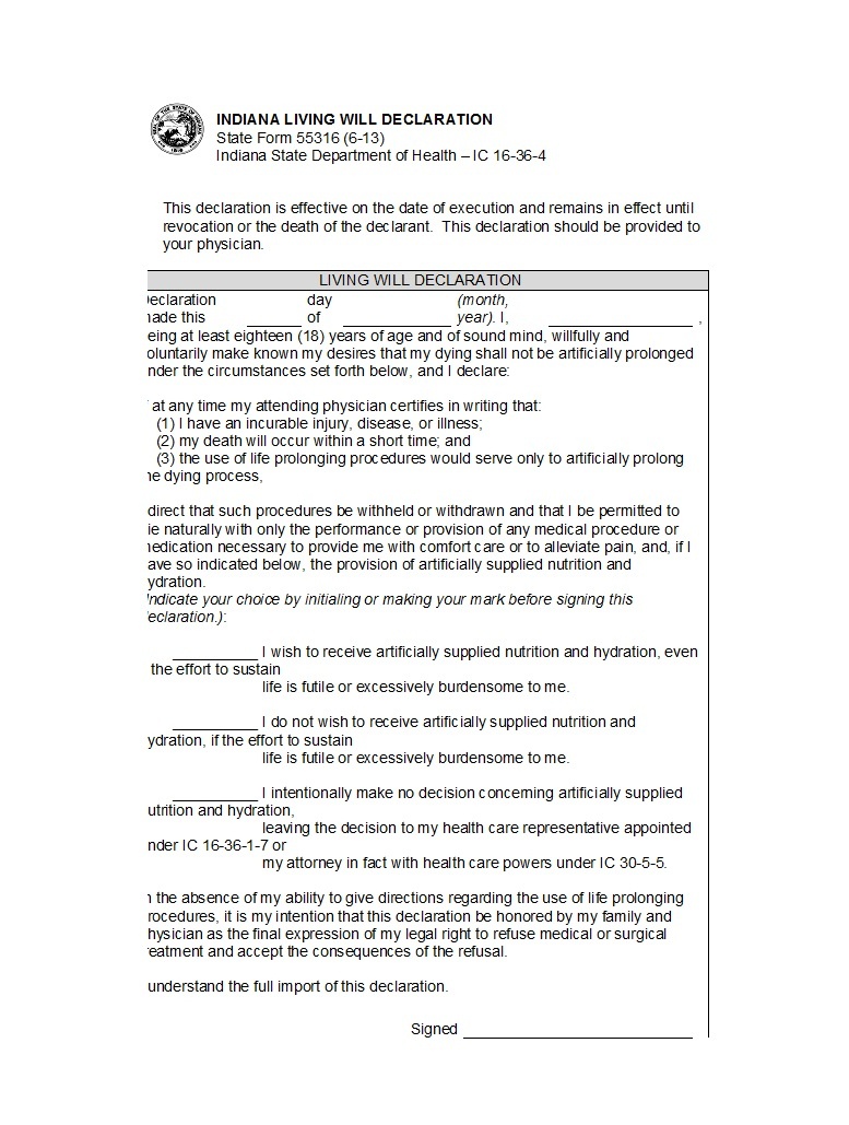 50 Free Living Will Templates &amp;amp; Forms [All States] ᐅ Template Lab - Free Printable Living Will