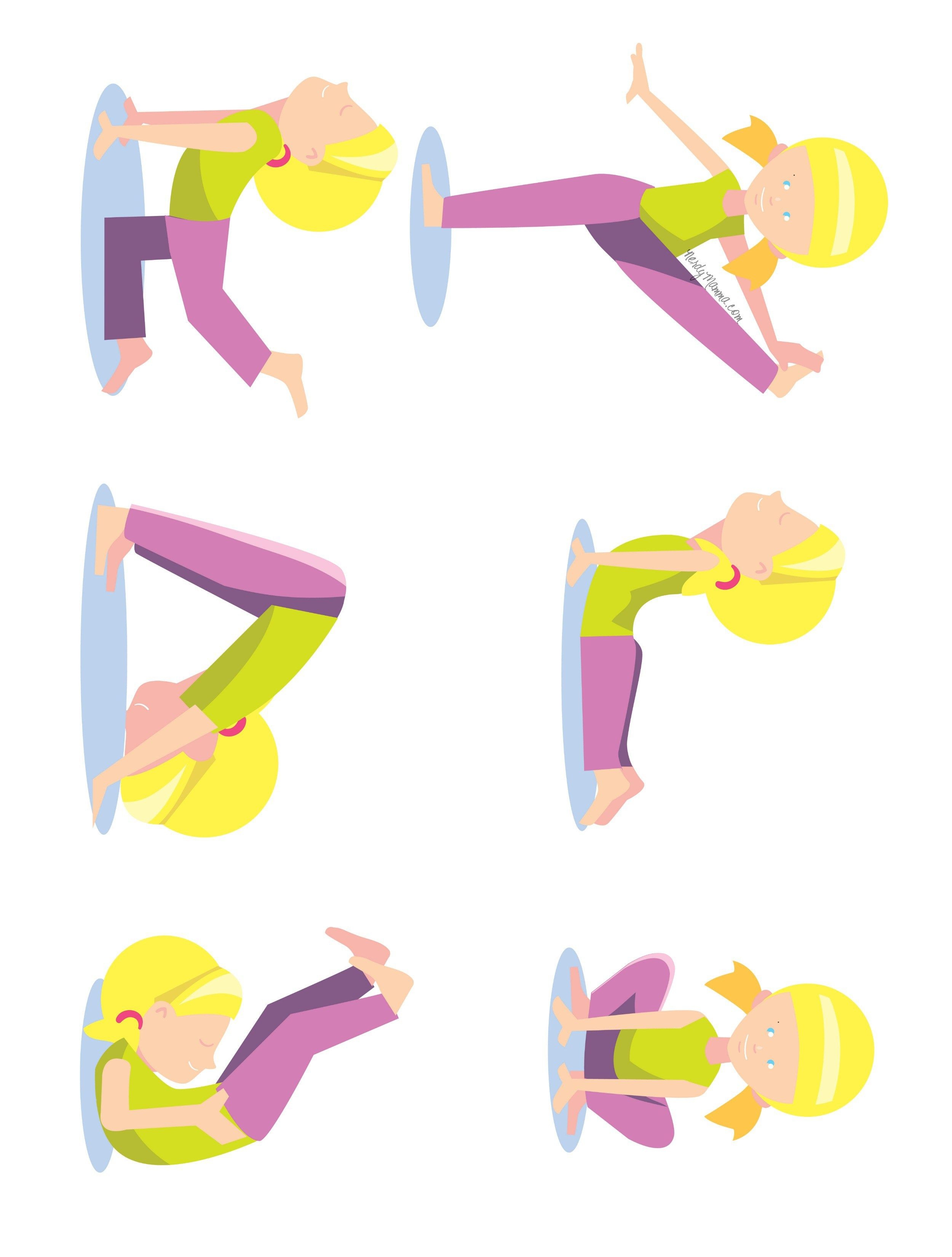 Printable Yoga Poses Pdf Free Download