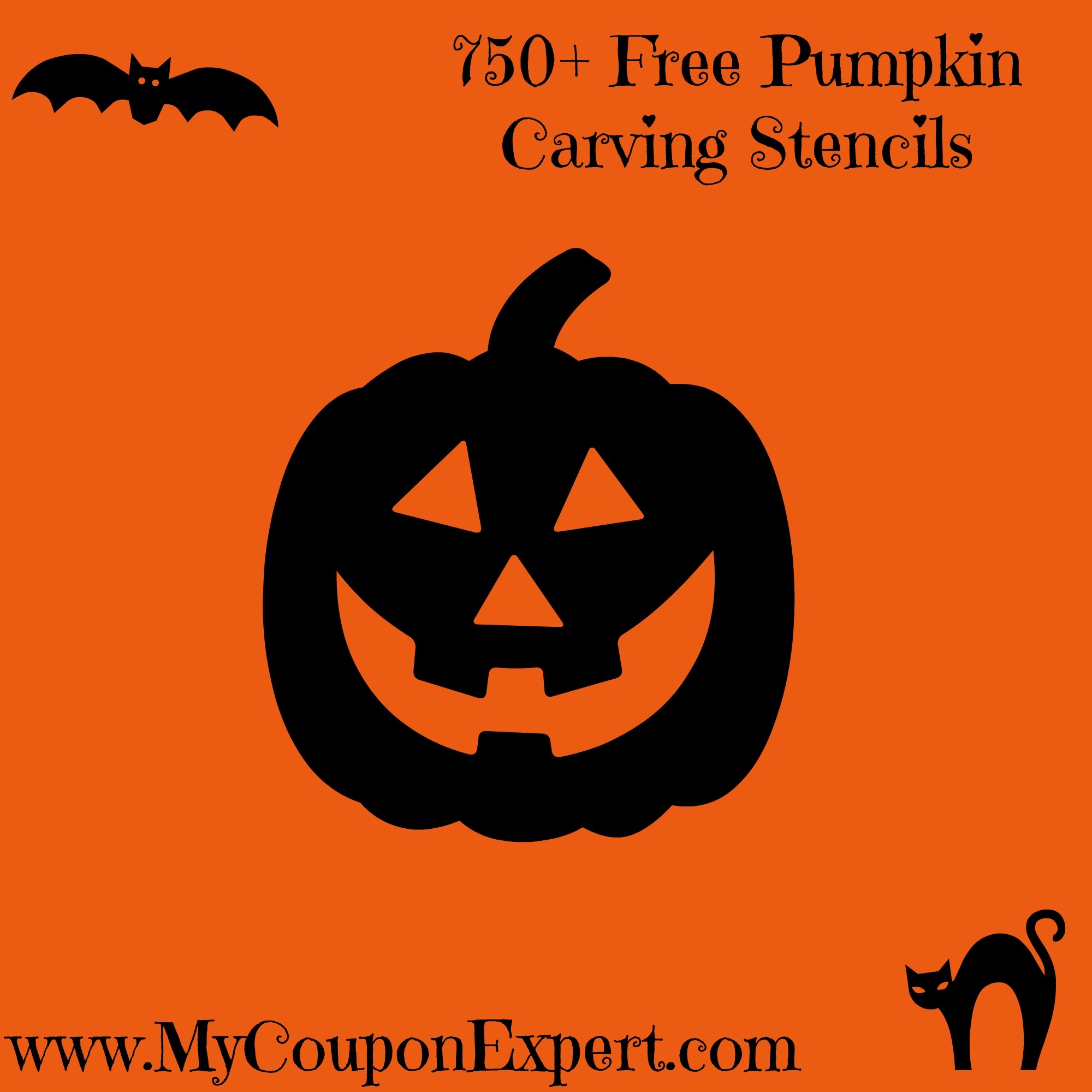 750+ Free Pumpkin Carving Stencils · - Pumpkin Patterns Free Printable