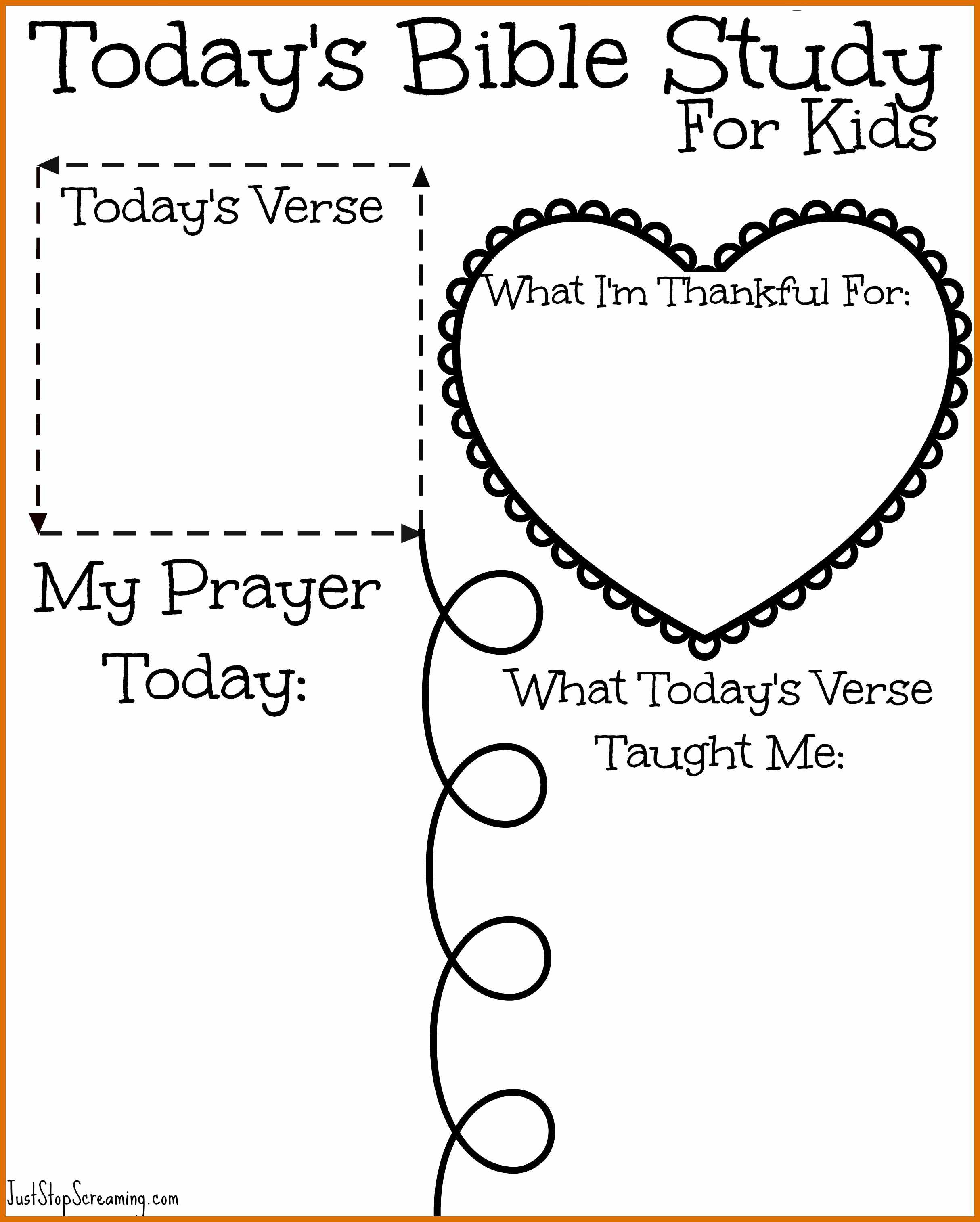 8-9 Free Printable Bible Study Worksheets | Sowtemplate - Free Printable Bible Lessons For Youth