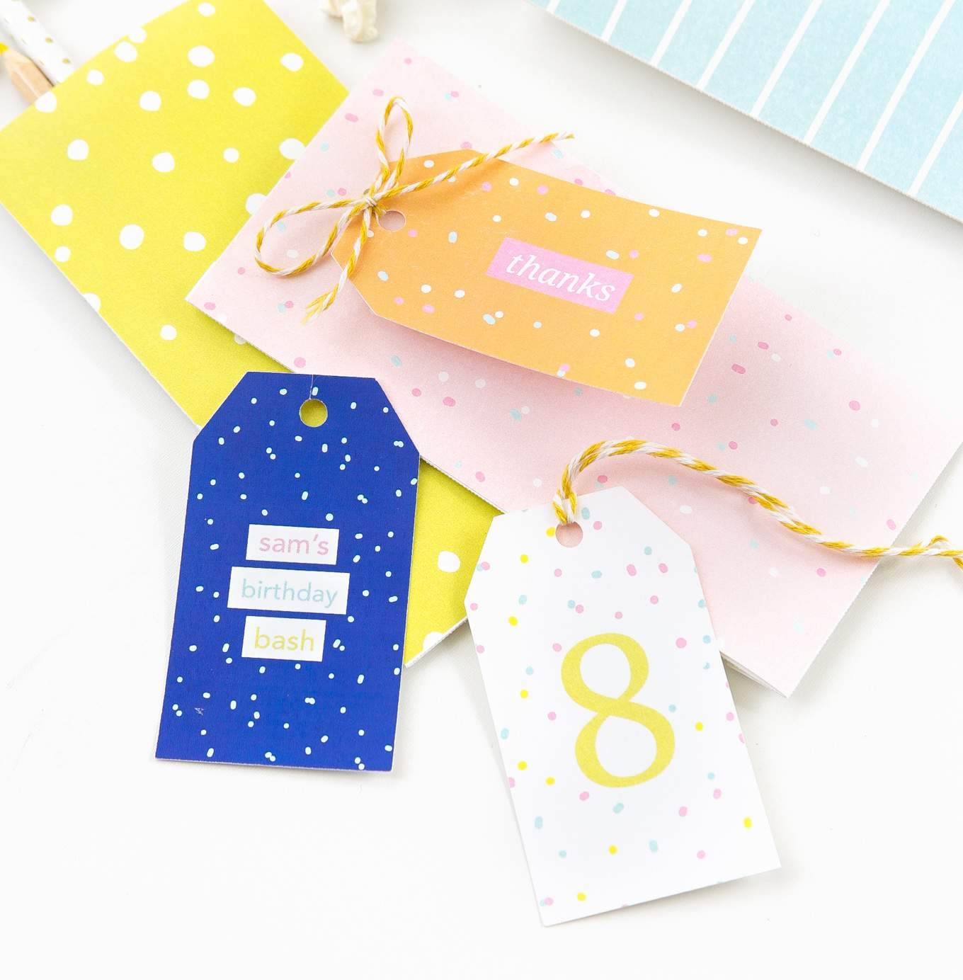 8 Colorful &amp;amp; Free Printable Gift Tags For Any Occasion! - Free Printable Gift Bag Tags