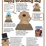 8 Free Esl Groundhog Day Worksheets   Free Printable Groundhog Day Reading Comprehension Worksheets