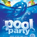 A K 12 Mascots Pool Party   Pool Party Flyers Free Printable