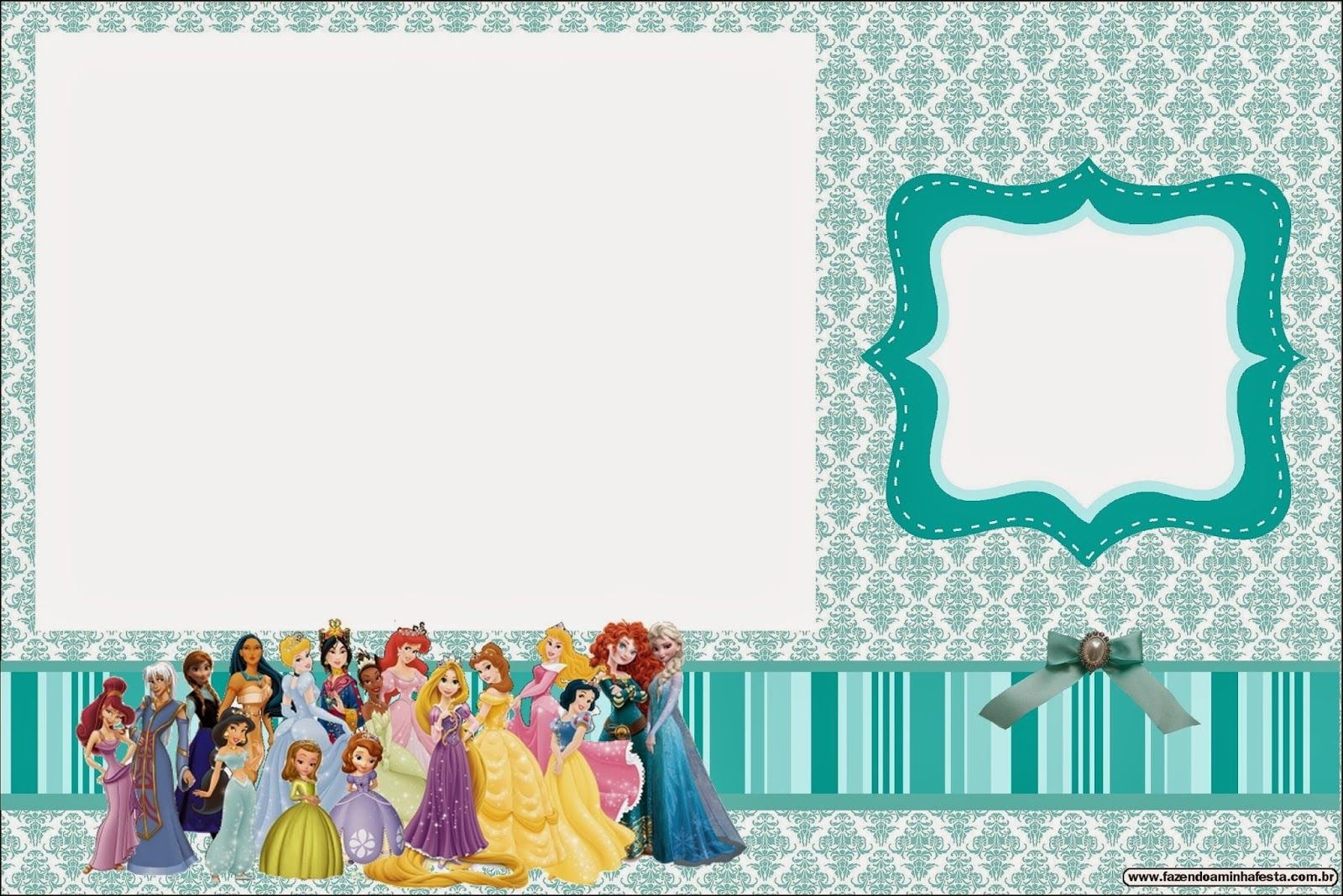 All Disney Princess: Free Printable Invitations. | Party Planner - Disney Princess Free Printable Invitations