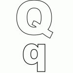 Alphabet Letter Q Coloring Page   A Free English Coloring Printable   Free Printable Alphabet Letters To Color