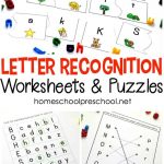 Alphabet Printables For Your Homeschool Preschool   Free Printable Letter Recognition Worksheets