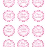 American Girl Free Cupcake Toppers Printable | These Could Also   Baptism Cupcake Toppers Printable Free