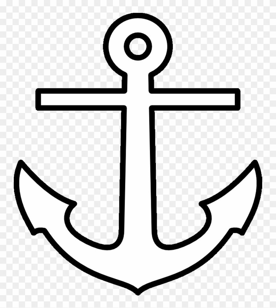 Meaning Of Anchor And Rudder Symbol And Vectors Free Printable Anchor 