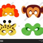 Animal Mask Printable Image & Photo (Free Trial) | Bigstock   Free Printable Lion Mask