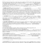 Apartment Lease Agreement Free Printable | Ellipsis   Free Printable Rental Agreement