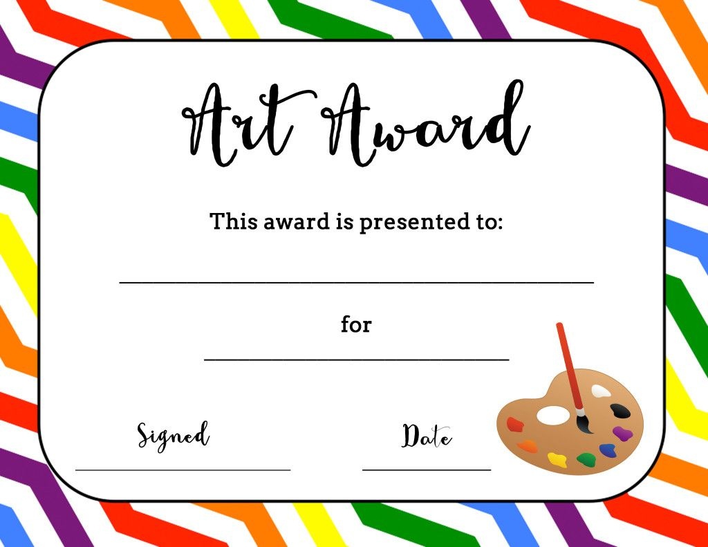 End Of The Year Awards (44 Printable Certificates) | Squarehead