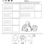 Autumn Worksheet   Free Kindergarten Seasonal Worksheet For Kids   Free Printable Autumn Worksheets
