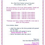 Avon Party Hostess$ | Avon | Avon Sales, Avon, Avon Online   Free Printable Avon Flyers