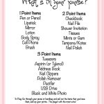 Baby Boy Shower Magnificent Free Printable Coed Baby Shower Games   Free Printable Baby Shower Game What&#039;s In Your Purse