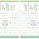 Baby Shower Bingo   A Classic Baby Shower Game That's Super Easy To Plan   Free Printable Baby Shower Bingo Cards