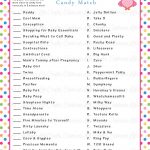 Baby Shower Candy Bar Games | Baby Shower Ideas | Baby Shower | Baby   Candy Bar Baby Shower Game Free Printable