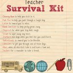 Back To School Teacher Supply Kit   Houston Mommy And Lifestyle   Teacher Survival Kit Free Printable