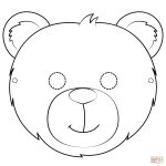Bear Mask Coloring Page | Free Printable Coloring Pages   Free Printable Bear Mask