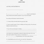 Best Photos Of Free Printable Living Will Testament – Free Printable   Living Will Forms Free Printable