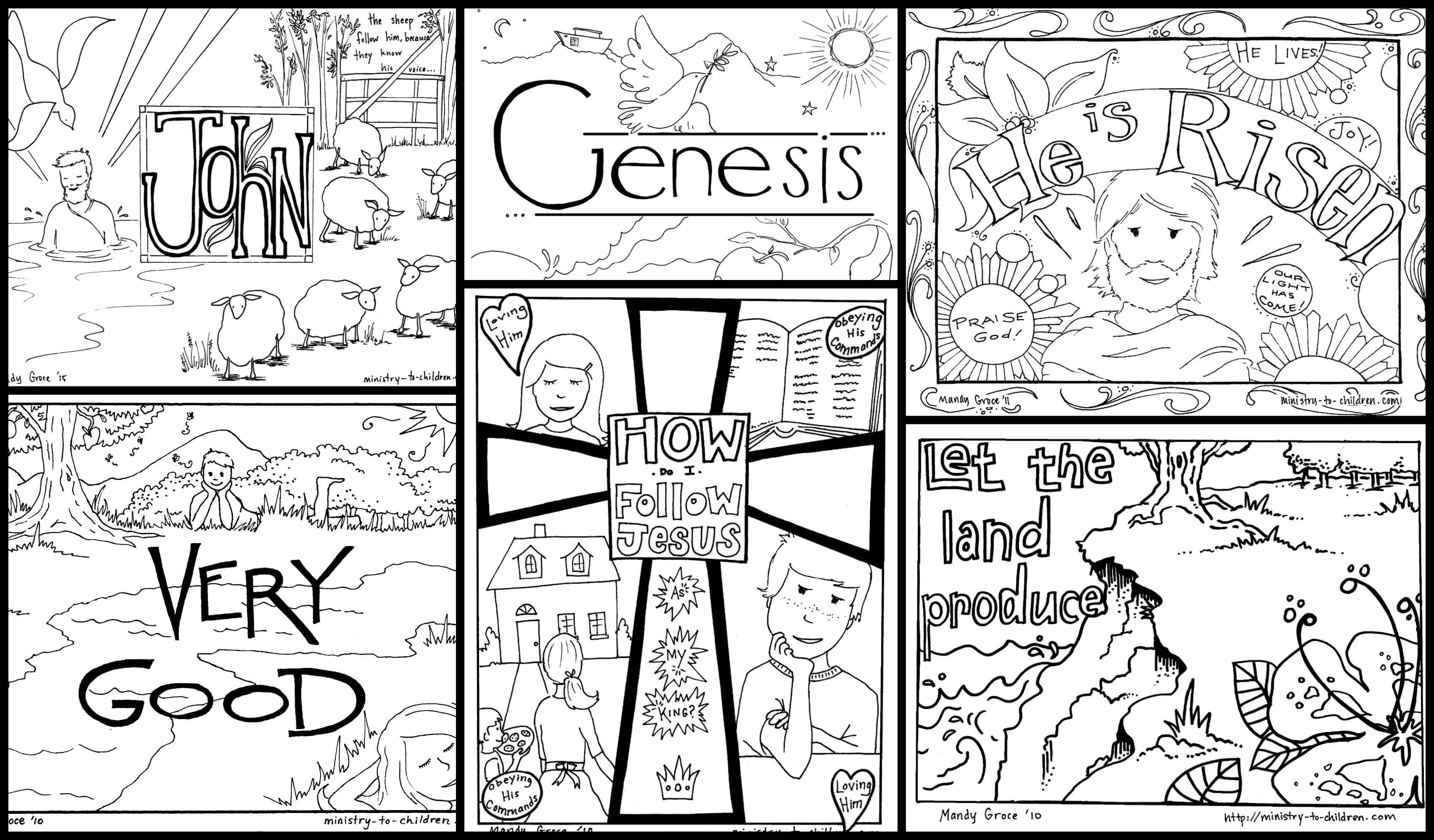 Bible Coloring Pages For Kids [Free Printables] - Free Printable Bible Stories For Youth