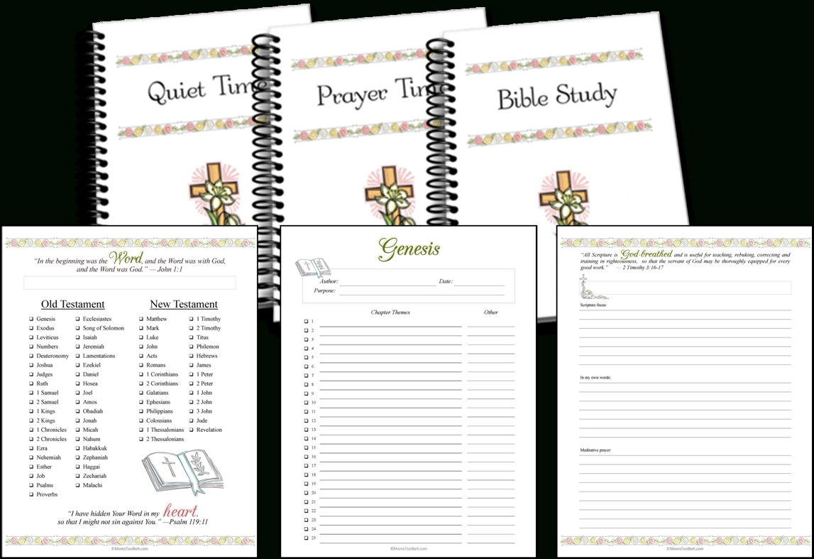 Bible Study And Quiet Time Pages - Free Printable Bible Study Lessons Genesis